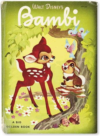 (CHILDRENS LITERATURE.) [WALT DISNEY STUDIOS.] Walt Disneys Bambi.